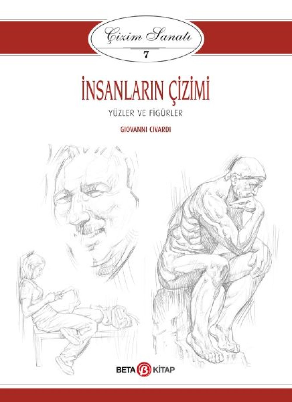 İnsanların Çizimi - Çizim Sanatı 7 Yüzler ve Figürler