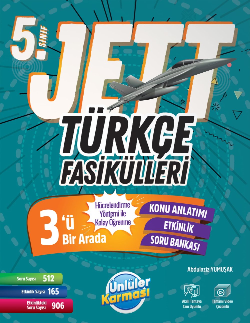 ÜNLÜLER YAYINLARI 5 TÜRKÇE FASİKÜL